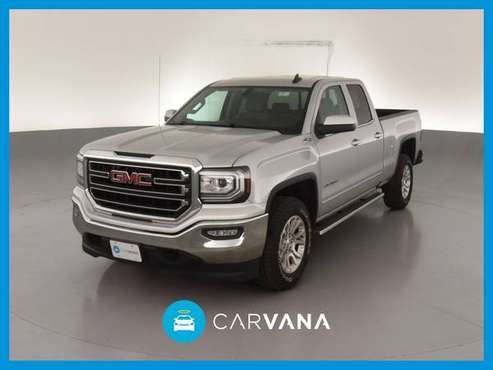 2016 GMC Sierra 1500 Double Cab SLE Pickup 4D 6 1/2 ft pickup Silver for sale in Syracuse, NY