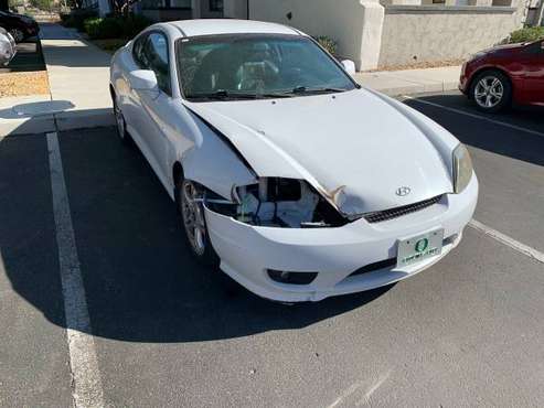 SALE!! Hyndai Tiburon, Needs front end work - cars & trucks - by... for sale in Chandler, AZ