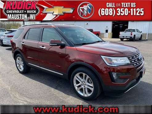 2016 Ford Explorer Limited - - by dealer - vehicle for sale in Mauston, WI