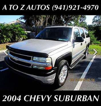 ***$1200 DOWN*** 2004 CHEVY SUBURBAN LT ***3RD ROW SEATING*** for sale in Sarasota, FL