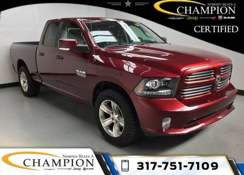 2017 Ram 1500 4WD 4D Extended Cab / Truck Sport - cars & trucks - by... for sale in Indianapolis, IN