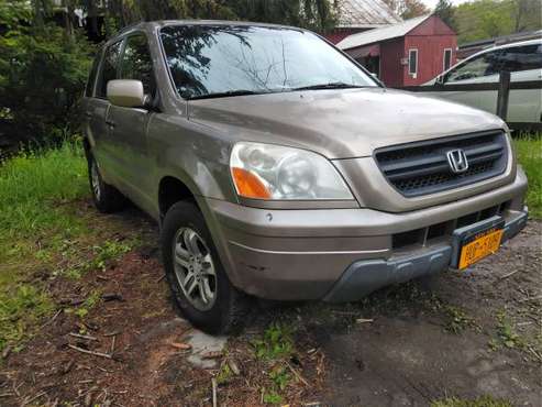 04 honda pilot just passed nys inspection yesterday Has dvd - cars for sale in Newburgh, NY