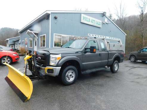 2016 Ford Super Duty F-250 SRW XL ~ WITH A V PLOW - cars & trucks -... for sale in Barre, VT