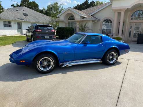 1976 Stingray Corvette 275 hp clean turn key show n go - cars & for sale in Palm Coast, FL