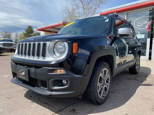 2017 JEEP RENEGADE LIMITED 4X4 - - by for sale in south burlington, VT