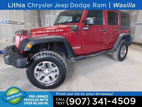 2011 Jeep Wrangler Unlimited 4WD 4dr Rubicon - - by for sale in Wasilla, AK