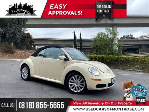 2009 Volkswagen New Beetle Convertible S FOR ONLY 185/mo! - cars & for sale in montrose, CA
