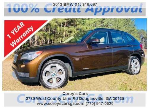 2013 BMW X1 sDrive28i 4dr SUV 50689 Miles - - by for sale in Douglasville, GA