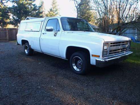 1987 Chevrolet 1/2 ton long bed 2wd for sale in Lacey, WA