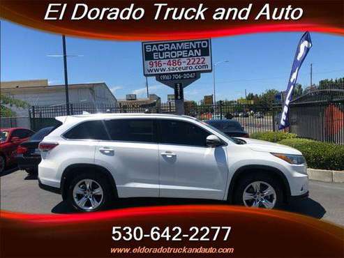 2015 Toyota Highlander Limited AWD Limited 4dr SUV Quality Vehicles! for sale in El Dorado, CA