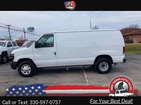 2013 Ford Econoline Cargo Van Commercial van White - cars & trucks -... for sale in Mansfield, OH