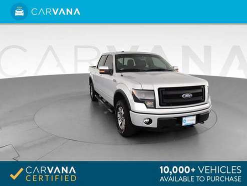 2014 Ford F150 SuperCrew Cab FX4 Pickup 4D 5 1/2 ft pickup SILVER - for sale in Memphis, TN