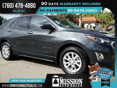 2018 Chevrolet Equinox LT FOR ONLY $277/mo! - cars & trucks - by... for sale in Vista, CA