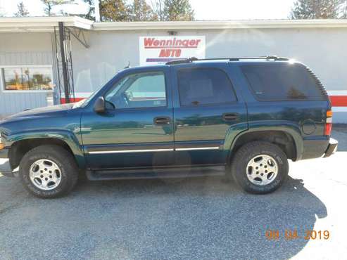 2005 CHEVROLET TAHOE LS for sale in Wautoma, WI