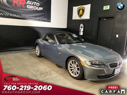 2007 BMW Z4**POWER TOP**HEATED SEATS**LOW MILES. - cars & trucks -... for sale in Palm Desert , CA