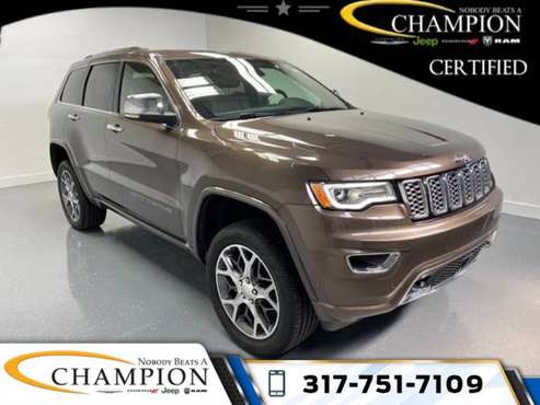 2020 Jeep Grand Cherokee 4WD 4D Sport Utility/SUV Overland - cars for sale in Indianapolis, IN