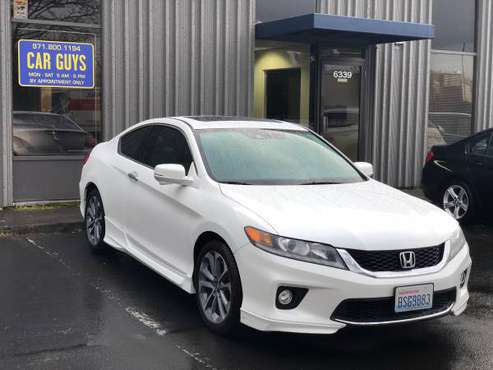 2014 Honda Accord EX-L V6 Coupe 62k miles Leather - cars & for sale in Portland, OR
