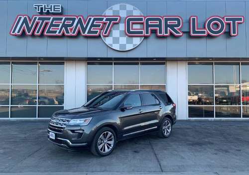 2018 Ford Explorer Limited 4WD Magnetic Metall for sale in Omaha, NE