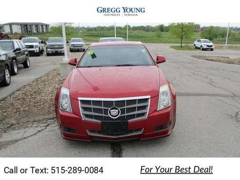 2011 Caddy Cadillac CTS Luxury sedan Crystal Red Tintcoat - cars & for sale in Norwalk, IA