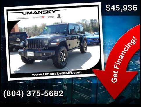 2018 Jeep Unlimited Rubicon Umansky Precision Pricing Call for for sale in Charlotesville, VA
