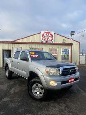 2007 Toyota Tacoma Double Cab V6 4WD - cars & trucks - by dealer -... for sale in Yakima, WA