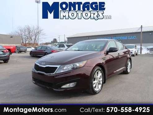 2012 KIA OPTIMA EX - CLEAN CAR FAX - WARRANTY - LEATHER - cars & for sale in Moosic, PA