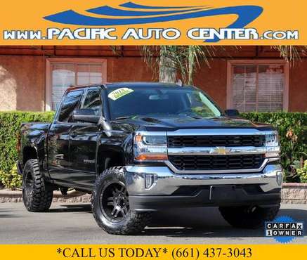 2018 Chevrolet Chevy Silverado 1500 LT1 Crew Cab Lifted Truck #27243 for sale in Fontana, CA