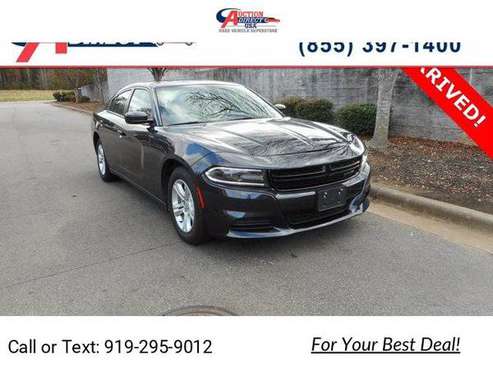 2019 Dodge Charger SXT sedan Gray - cars & trucks - by dealer -... for sale in Raleigh, NC