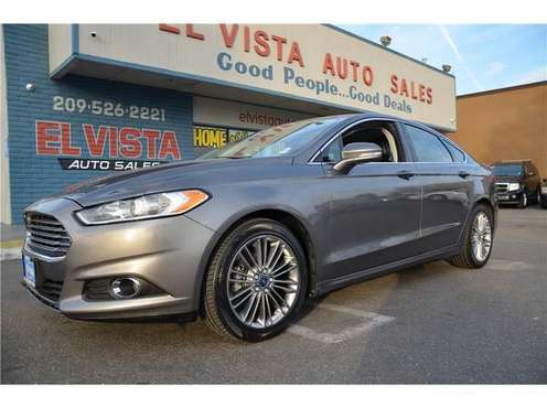 2014 Ford Fusion SE Sedan 4D - - by dealer - vehicle for sale in Modesto, CA