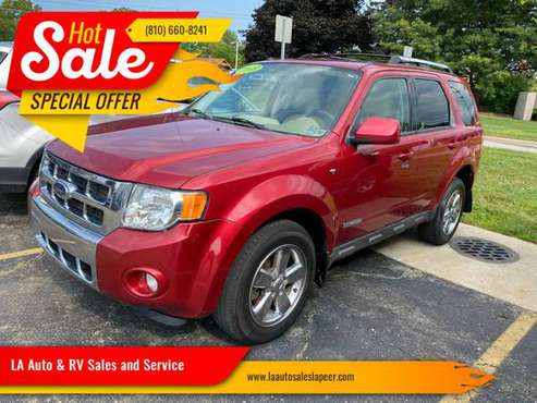 * 2008 FORD ESCAPE * LIMITED * ALL WHEEL DRIVE * ONE OWNER * - cars... for sale in Lapeer, MI