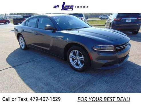 2017 Dodge Charger SE sedan Gray - - by dealer for sale in Grove, AR