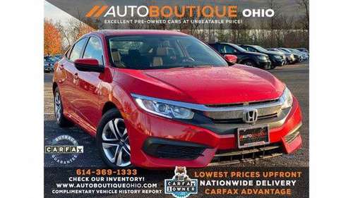 2018 Honda Civic Sedan LX - LOWEST PRICES UPFRONT! - cars & trucks -... for sale in Columbus, OH