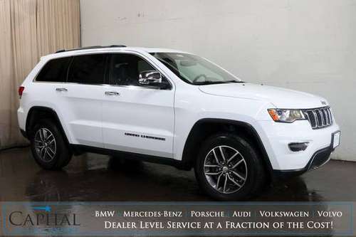 CLEAN, Low Mileage '18 Jeep Grand Cherokee Limited 4x4 w/Backup Cam!... for sale in Eau Claire, WI