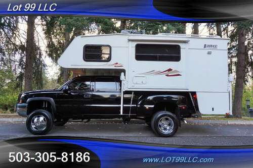 2005 CHEVROLET 3500 4X4 DUALLY LT DURAMAX AND LANCE CAMPER OVER CAB... for sale in Milwaukie, OR