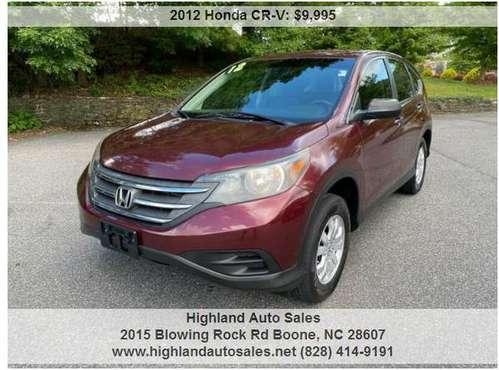 2012 Honda CR-V LX AWD 4dr SUV - cars & trucks - by dealer - vehicle... for sale in Boone, NC