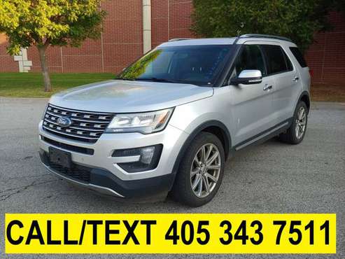 2016 FORD EXPLORER LIMITED 4X4! LEATHER! NAV! DUAL SUNROOFS! MUST... for sale in Norman, TX