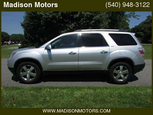 2012 GMC Acadia SLT-1 AWD 6-Speed Automatic for sale in Madison, VA