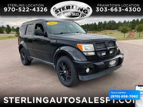 2011 Dodge Nitro 4WD 4dr Heat - CALL/TEXT TODAY! for sale in Sterling, CO
