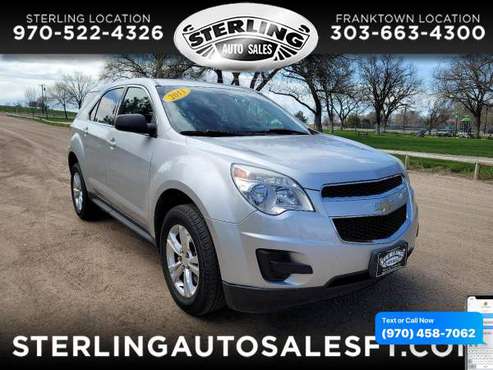 2011 Chevrolet Chevy Equinox AWD 4dr LS - CALL/TEXT TODAY! - cars & for sale in Sterling, CO