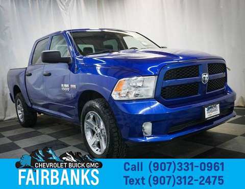 2016 Ram 1500 4WD Crew Cab 140.5 Express - cars & trucks - by dealer... for sale in Fairbanks, AK
