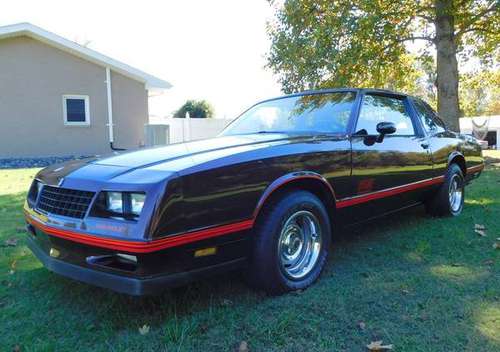 1985 Monte Carlo SS - cars & trucks - by owner - vehicle automotive... for sale in Hodgenville, KY