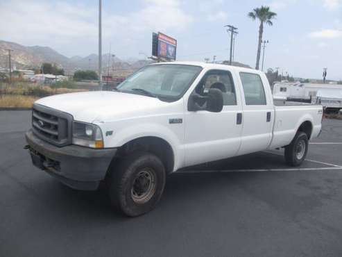 2002 Ford F250 4x4 Crew Cab Truck - - by dealer for sale in Lakeside, CA