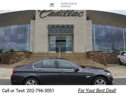 2012 BMW 5 Series 528i xDrive sedan Dark Graphite Metallic II - cars... for sale in CHANTILLY, District Of Columbia
