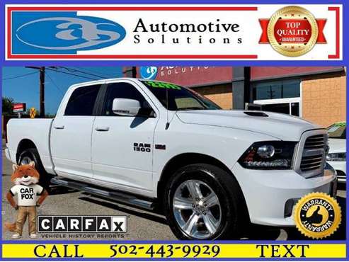 2016 RAM Ram Pickup 1500 Sport 4x4 4dr Crew Cab 5.5 ft. SB Pickup for sale in Louisville, KY