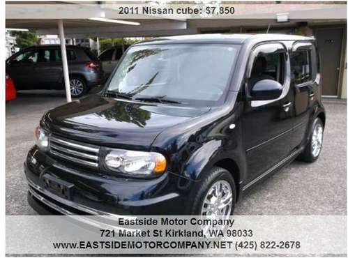 2011 Nissan cube 1.8 S Krom Edition 4dr Wagon - cars & trucks - by... for sale in Kirkland, WA