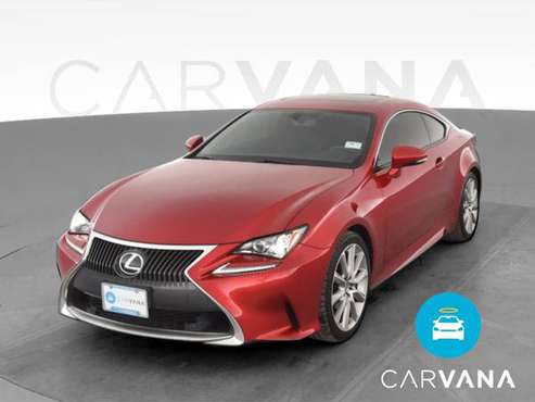 2015 Lexus RC RC 350 Coupe 2D coupe Red - FINANCE ONLINE - cars &... for sale in Montebello, CA