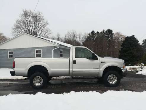 2002 Ford Super Duty F-350 Reg Cab 7 3L V8 137 XLT 4WD - cars & for sale in Auburn, NY