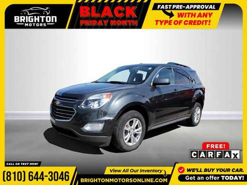 2017 Chevrolet *Equinox* *LT* *AWD!* *AWD* FOR ONLY $210/mo! - cars... for sale in Brighton, MI