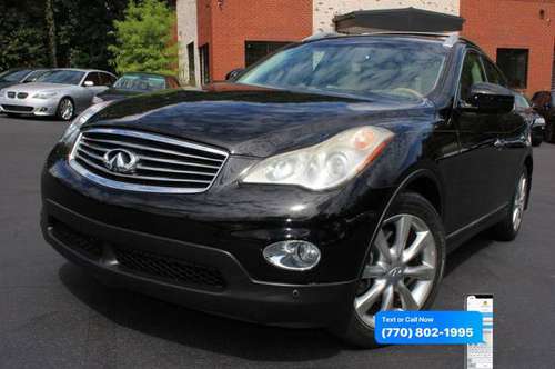 2012 Infiniti EX35 Base 4dr Crossover 1 YEAR FREE OIL CHANGES... for sale in Norcross, GA