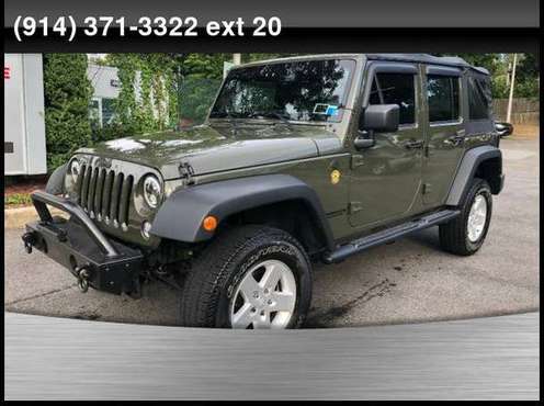 2015 Jeep Wrangler Unlimited Sport - cars & trucks - by dealer -... for sale in Larchmont, NY